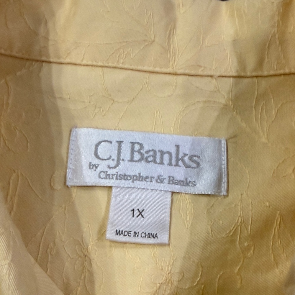 Yellow Button-Up Jacket - Picture 3 of 5